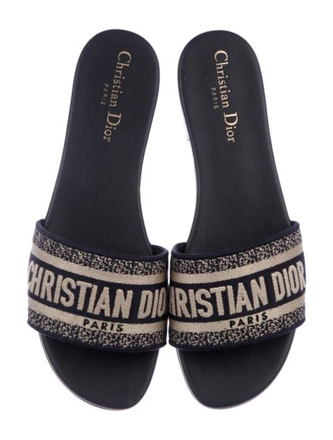 dway christian dior slides|christian dior slippers original.